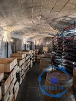 The wine cellar at Ashford Castle