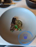 Pickled Mackerel, Sunchoke, Hazelnut, Nori